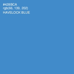 #428BCA - Havelock Blue Color Image